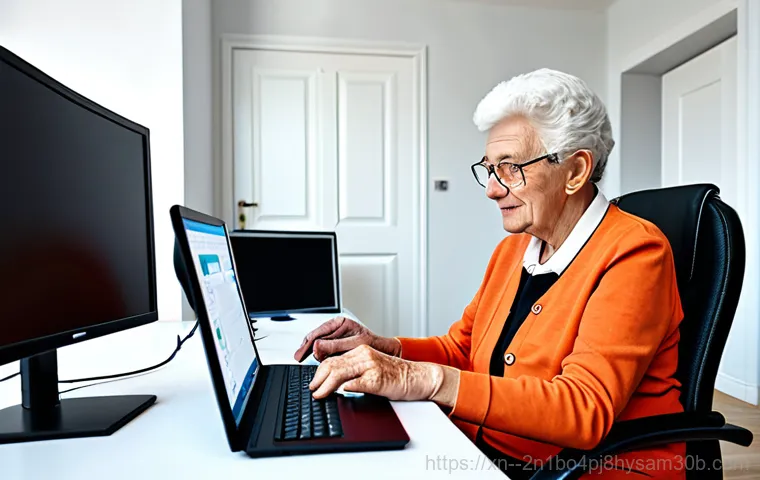 고양시 MEMORY_MANAGEMENT - "A computer technician in a clean, well-lit workshop, diagnosing RAM on a desktop computer, wearing ...