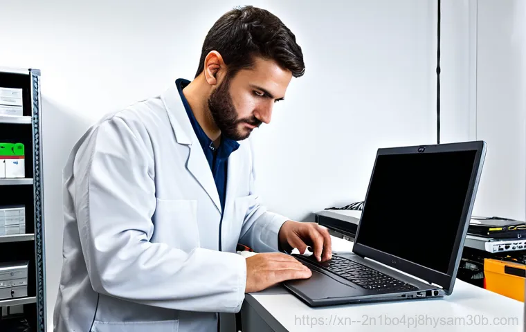 부암동 노트북 laptop 출장방문수리점 - Laptop Repair in a Cozy Neighborhood**

"A friendly computer technician, fully clothed in a professi...