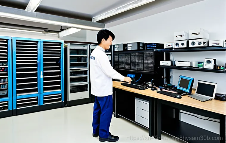 하면 STATUS_FLOAT_OVERFLOW - **Prompt:** A friendly computer technician wearing a professional uniform and a smile, helping a fru...