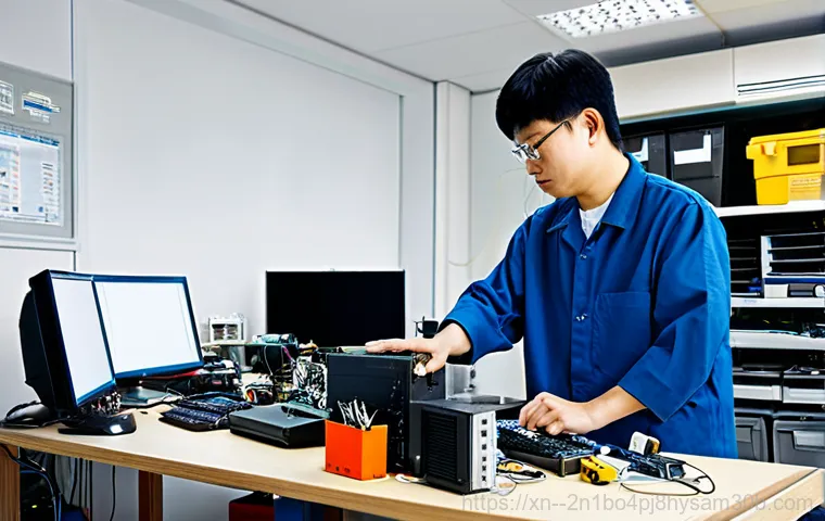 청진동 STATUS_KERNEL_DRIVER_CORRUPTION - **Image Prompt:** A friendly, approachable IT technician assisting a senior citizen with their compu...