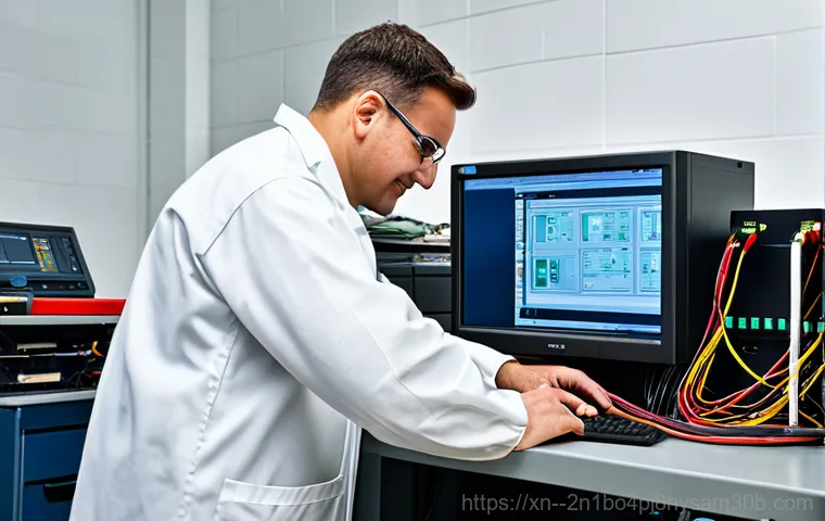 혜화동 NAS출장방문수리점 - Data Backup Process**

"A person in modest clothing working at a computer, illustrating the process ...