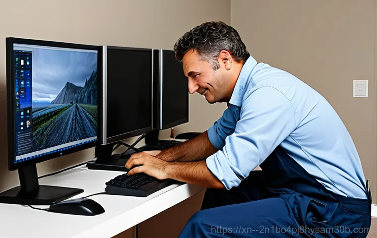 와룡동 조립컴퓨터 pc 출장판매설치 - Custom PC Consultation**

"A friendly computer technician, fully clothed in a professional uniform, ...