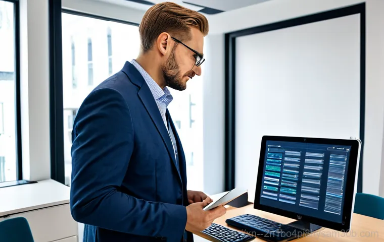 원효로 STATUS_SYSTEM_LICENSE_INVALID - "A friendly computer expert assisting a customer (fully clothed, modest clothing) with a Windows act...