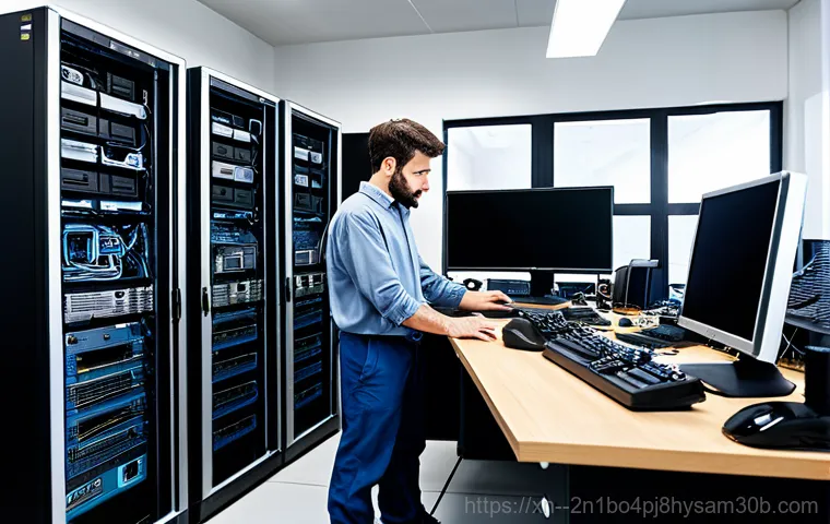 원흥동 오버클럭 뚜따 - "A professional computer technician in a clean workshop environment, carefully working on a CPU, sur...
