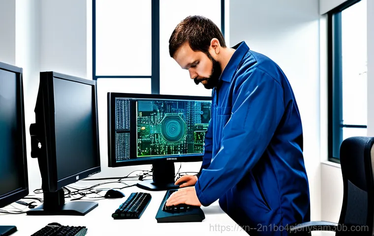 주성동 ACPI_BIOS_ERROR - "A friendly IT support specialist assisting a senior citizen with their computer issues via remote a...