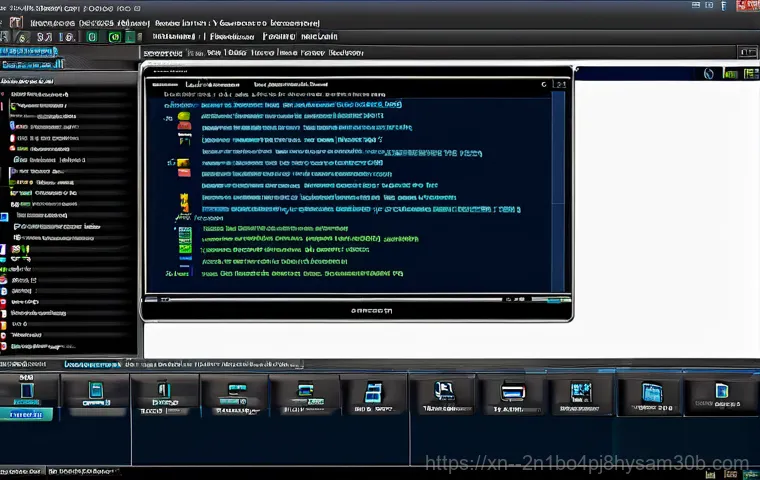 미성동 BAD_POOL_CALLER - A computer technician in a brightly lit workshop, focused on repairing a computer motherboard with v...