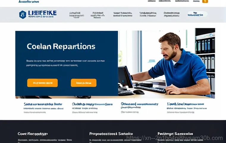 도척면 STATUS_KERNEL_THREAD_FAILURE - "A well-organized computer repair shop with various computer parts and tools visible, a technician w...