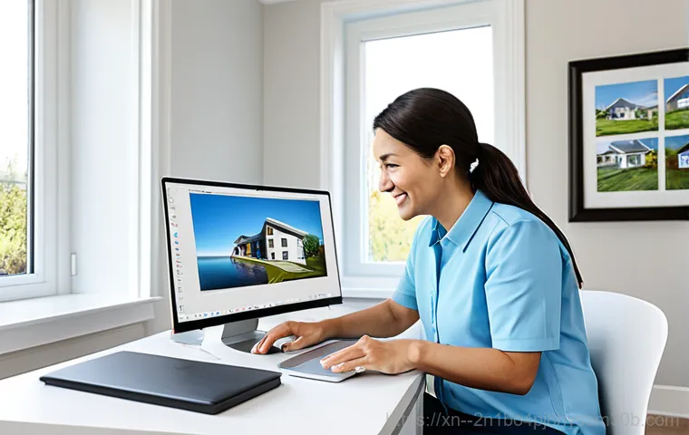 관훈동 출장방문윈도우 windows 설치 - "A professional computer technician installing Windows on a desktop PC in a modern office setting, f...