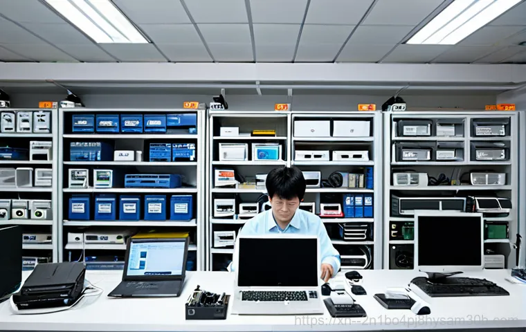 용답동 STATUS_KERNEL_DEVICE_ERROR - **Prompt:** A helpful IT support specialist remotely assisting a user with a computer error. The sce...