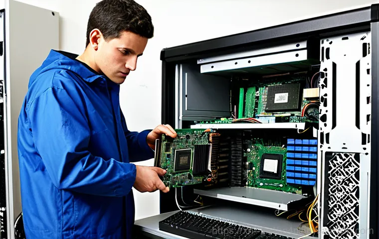 순화동 STATUS_STACK_UNDERFLOW - Troubleshooting a Computer Error**

"A professional IT technician, fully clothed in a modest work un...