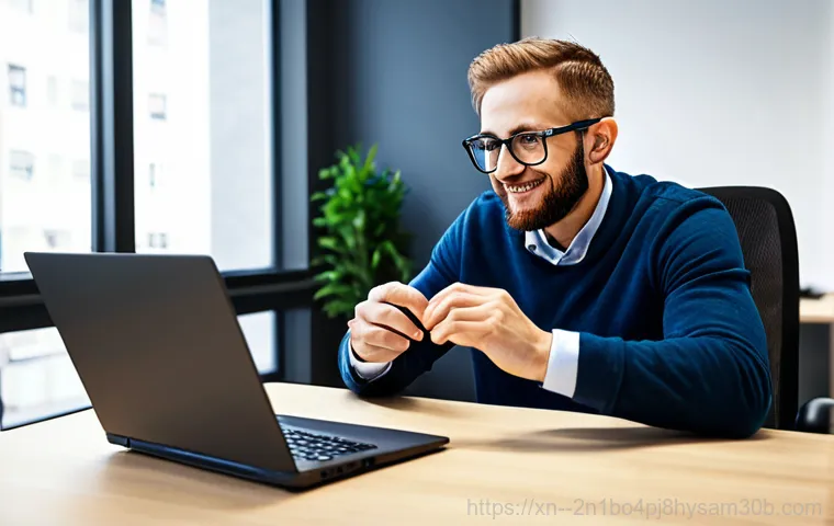 을지로 a disk read error occurred - **

A tidy workspace featuring a modern laptop displaying a data recovery program, fully clothed, ap...