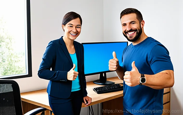 청구동 KERNEL_STACK_INPAGE_ERROR - "A well-organized computer repair shop interior with various tools and components, a technician work...