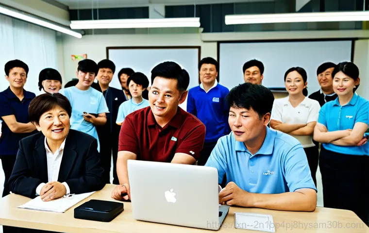 명동 STATUS_IMAGE_INVALID - **Prompt:** A modern, clean office setting with a professional technician working on a disassembled ...