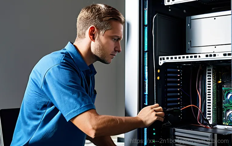 평창동 STATUS_DISK_NOT_INITIALIZED - Data Recovery Professional**

"A friendly computer technician in a clean, well-lit office, carefully...