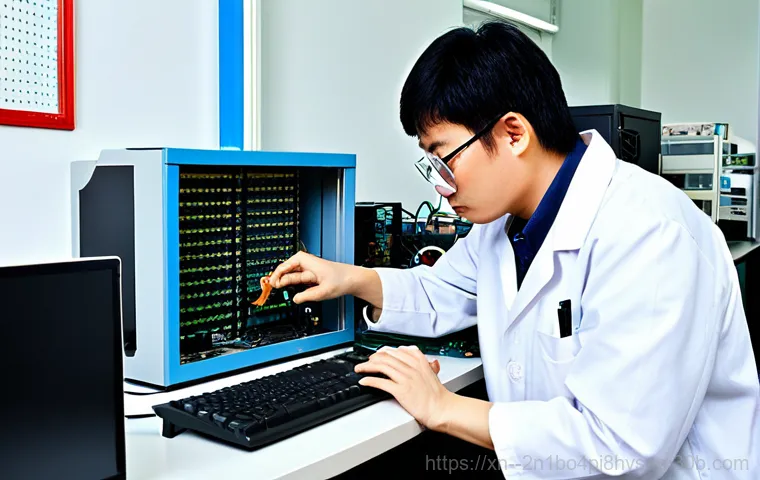 홍은동 NTLDR is compressed - "A friendly, professional-looking computer technician assisting a senior citizen with their computer...