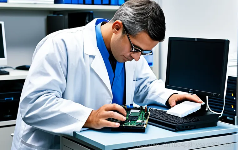 당산동 NAS출장방문수리점 - NAS Troubleshooting Assistance**

"A helpful IT technician, fully clothed in professional attire, as...