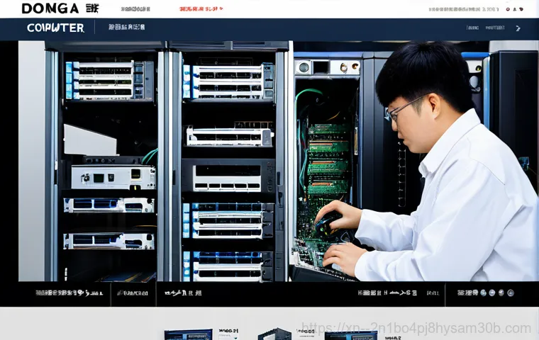 대자동 STATUS_KERNEL_MODULE_FAILURE - "A helpful computer expert assisting a stressed client in Daedong with a computer problem, the error...