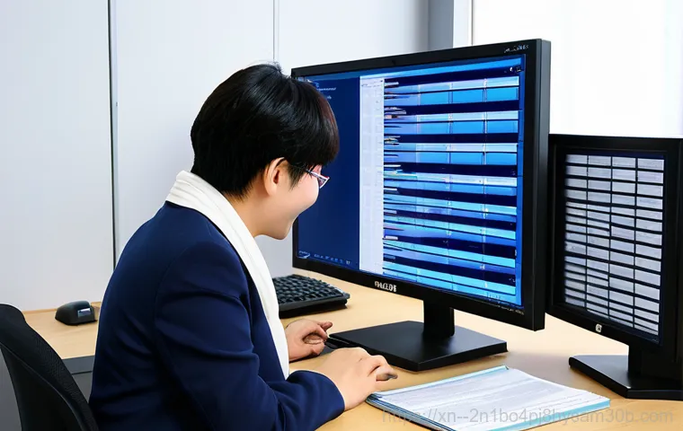 탄현동 ATTEMPTED_EXECUTE_OF_NOEXECUTE_MEMORY - Frustrated Person and a Blue Screen of Death**

"A concerned individual, fully clothed, looking at a...
