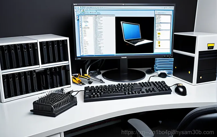 용산동 STATUS_DISK_READ_FAILURE - Computer Repair Service**

"A friendly, fully clothed computer repair technician assisting a custome...