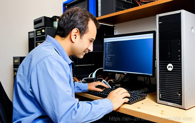 남종면 ubuntu재설치 포맷  초기화 - **Image Prompt:** "A friendly IT technician assisting a senior citizen with Ubuntu installation on a...