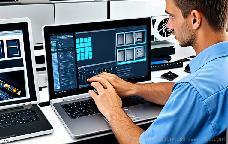 풍납동 윈도우11 windows11 재설치 포맷  초기화 - Data Backup & Recovery**

"A person in modest clothing backing up computer files onto an external ha...