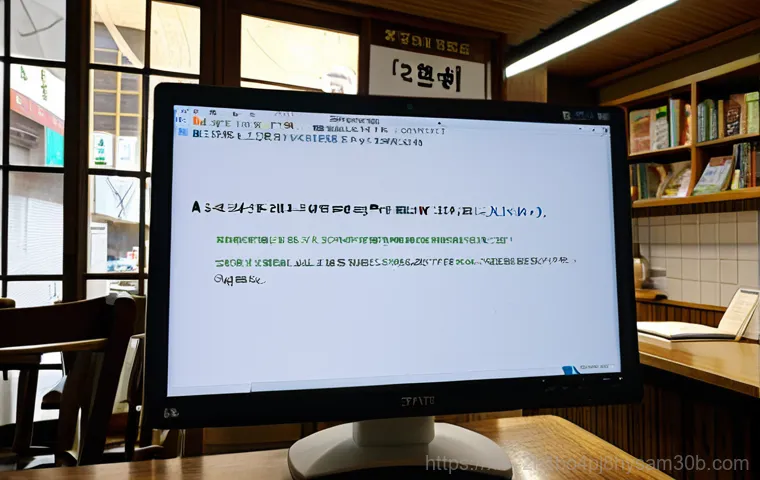 봉천동 STATUS_CONTROL_C_EXIT - **Prompt:** "A friendly computer repair technician in Bongcheon-dong helping a senior citizen with t...
