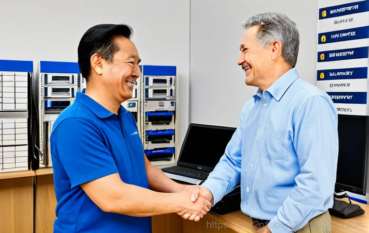 풍산동 자동복구 - **Prompt:** A friendly and approachable computer technician, wearing a clean, professional uniform, ...