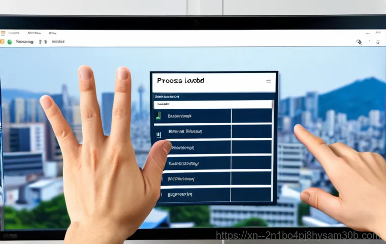 개봉동 PROCESS_HAS_LOCKED_PAGES - "A friendly, approachable computer technician, fully clothed in a professional uniform, assisting a ...