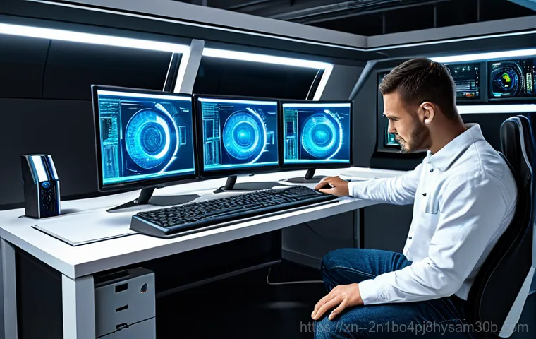 사리현동 STATUS_PAGEFILE_MISSING - "A friendly IT support specialist assisting a customer remotely, showing steps on the screen for fix...