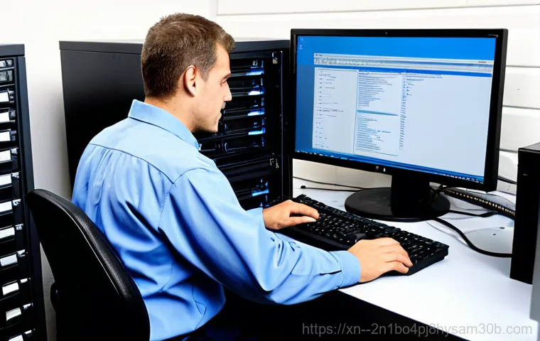 산황동 윈도우7 windows7 재설치 포맷  초기화 - **Prompt:** A friendly neighborhood computer repair technician, wearing appropriate attire, helping ...