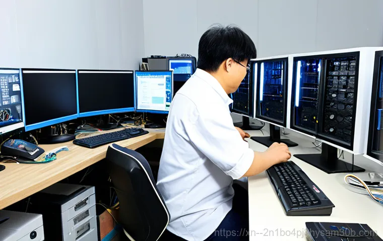봉래동 cpu조립 및 교체수리 - **

"A friendly computer technician assisting an elderly resident of Bongrae-dong with their CPU upg...
