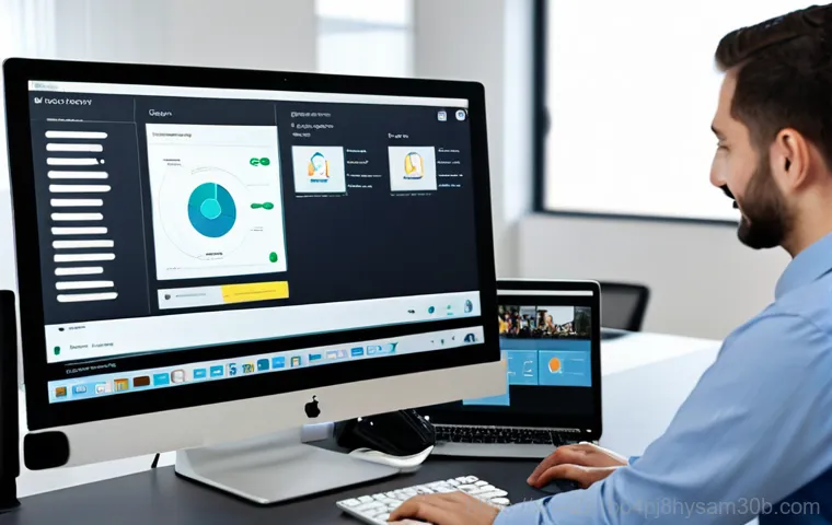영등포구 STATUS_SECURITY_POLICY_VIOLATION - "A person using Windows Memory Diagnostic tool on a laptop, focused on the screen, in a clean and or...