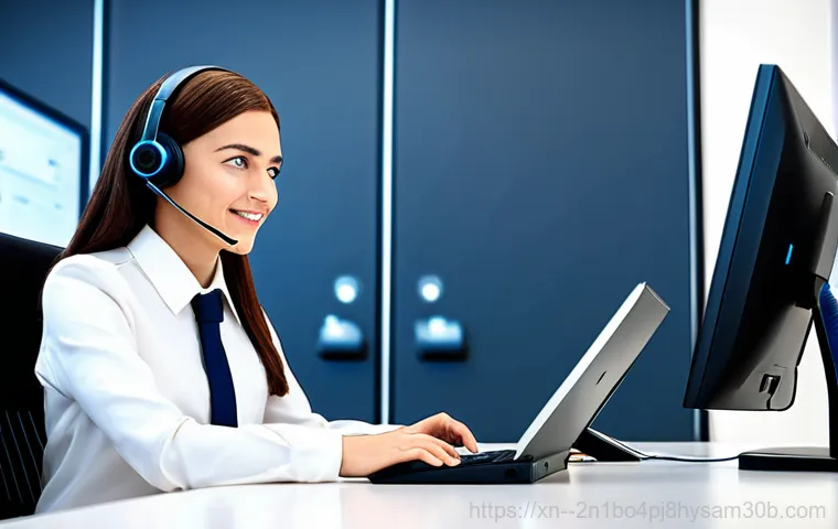 장안동 NAS출장방문수리점 - "A data recovery specialist in a clean lab environment, wearing appropriate safety gear and a fully ...