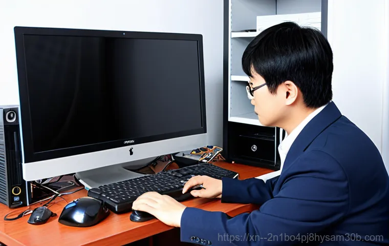 고봉동 중고컴퓨터 pc 출장판매설치 - Consultation at Dongnaehyung Computer**

"A friendly computer technician in a clean and organized re...