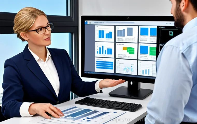 녹번동 NAS출장방문수리점 - On-Site NAS Repair Service**

"A technician, gender neutral, wearing professional attire, fully clot...
