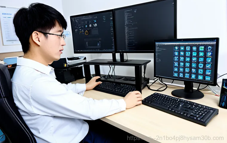신길동 악성코드 바이러스 - Friendly Neighborhood Computer Technician**

Prompt: "A friendly and approachable computer technicia...