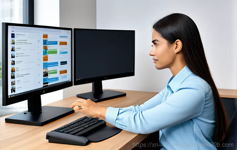 고양동 BOOTMGR is missing - "A friendly IT technician in a professional uniform, fully clothed, repairing a computer in a cozy h...