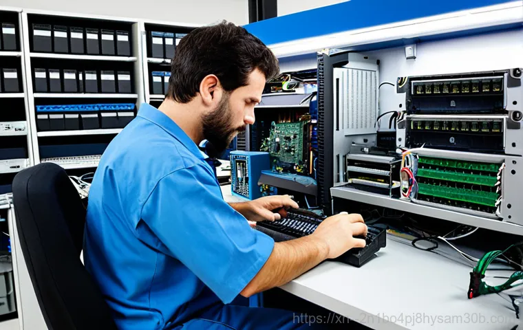 만리동 PFN_LIST_CORRUPT - **Prompt:** A friendly computer technician, fully clothed, helping a senior citizen with their compu...