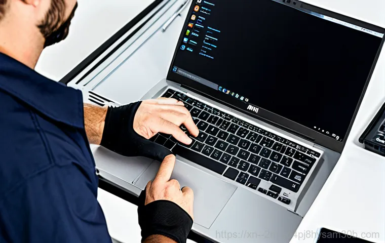 충정로 노트북 laptop 출장방문수리점 - **Prompt 1: The Embrace of Home Convenience**
    A wide shot capturing a warm, modern home office o...