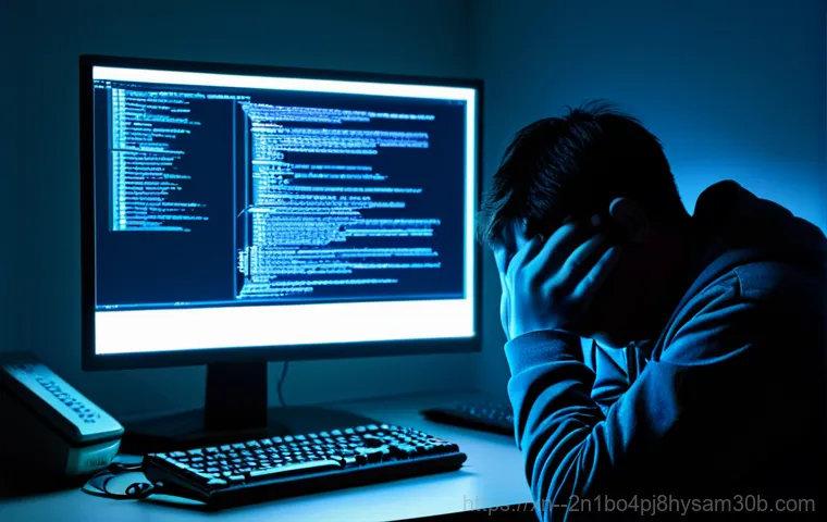 신원동 STATUS_KERNEL_STACK_CORRUPTION - **Image Prompt 2: Interrupted Data Flow and Corrupted Memory**
    A close-up, abstract representati...