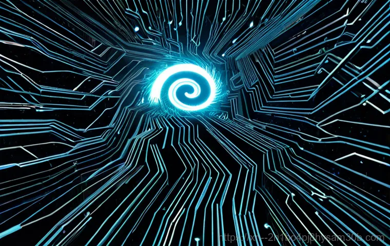 창천동 STATUS_MEMORY_VIOLATION - **Prompt:** A close-up, dramatic shot of a computer monitor displaying a prominent, unsettling "STAT...
