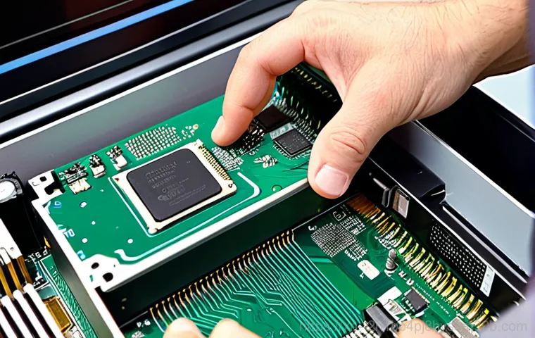 창천동 STATUS_MEMORY_VIOLATION - **Prompt:** A conceptual and abstract depiction of a computer's internal workings. Stylized RAM stic...