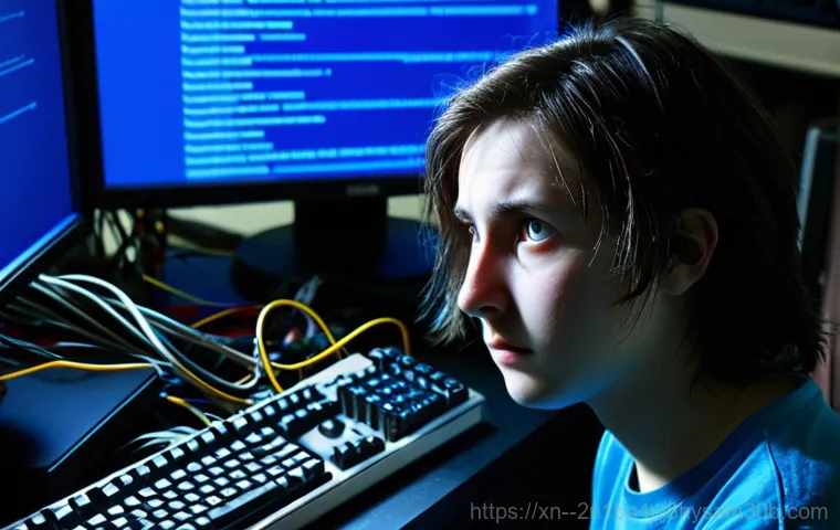 등촌동 STATUS_KERNEL_THREAD_FAILURE - **Image Prompt for STATUS_KERNEL_THREAD_FAILURE (0x0000007E):**
    A close-up, dramatic shot of a u...