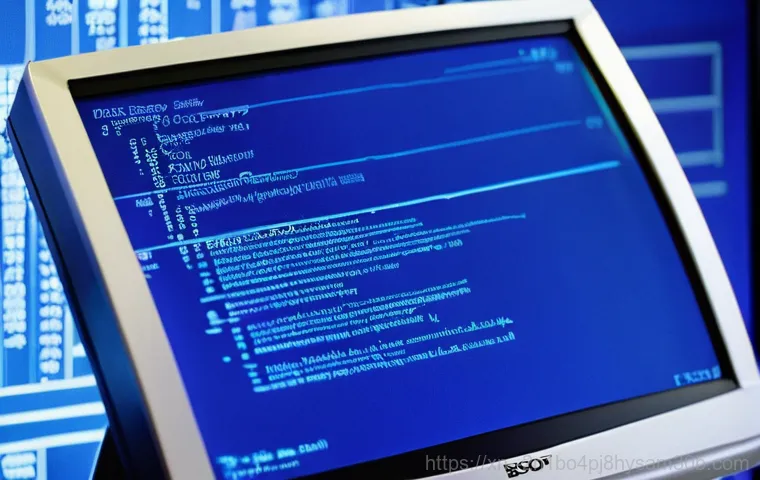 가산동 STATUS_RESOURCE_NOT_OWNED - Image Prompt 1: The Blue Screen of Despair**