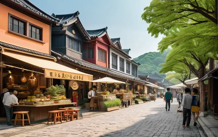 망우동 CRITICAL_OBJECT_TERMINATION - **Prompt 2: Seamless Connectivity and Serene Streets of Mangwoo-dong**
    An eye-level perspective ...