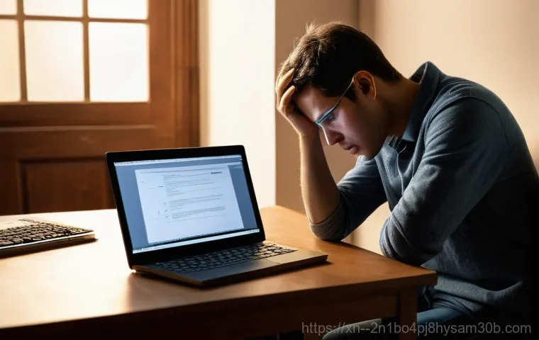 도원동 HARDWARE_FAILURE - Prompt 1: Frustrated User with Overheating Laptop**