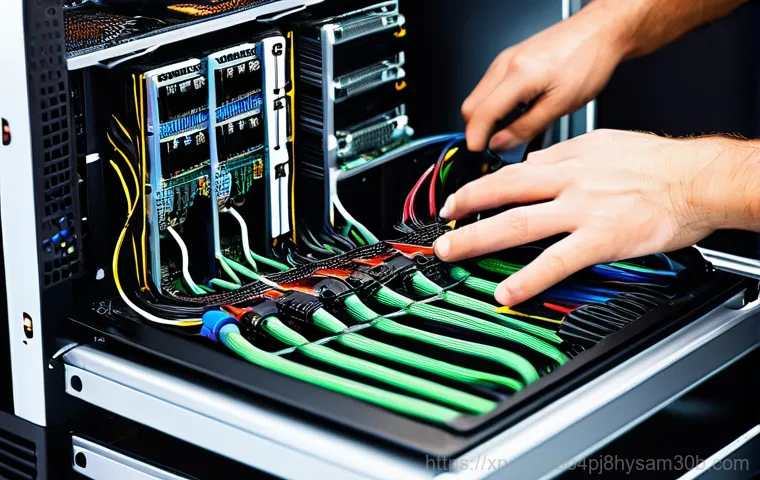 안암동 MACHINE_CHECK_EXCEPTION - **Prompt 2: RAM Module Inspection.** A medium shot of a person, appearing to be in their late teens ...