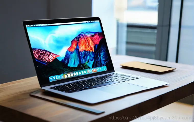 증산동 맥북에어 판매 및 수리 - **Image Prompt 2: Close-up of MacBook Air Repair Process**
    A detailed close-up shot of skilled h...