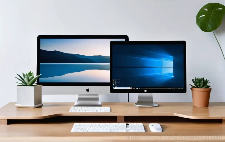 도봉동 윈도우10 windows10 재설치 포맷  초기화 - **Prompt:** A person, appearing stressed and slightly disheveled, stares intently at a computer scre...