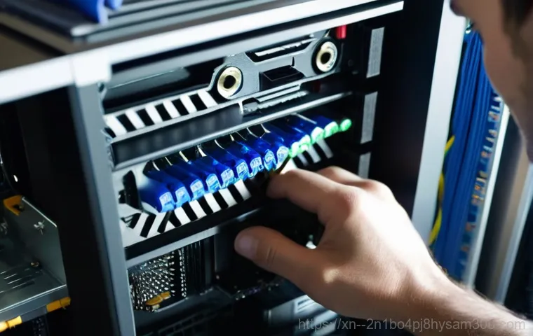 주엽동 STATUS_KERNEL_DISK_ERROR - A close-up of a computer monitor displaying a vivid blue screen with the prominent error message "KE...